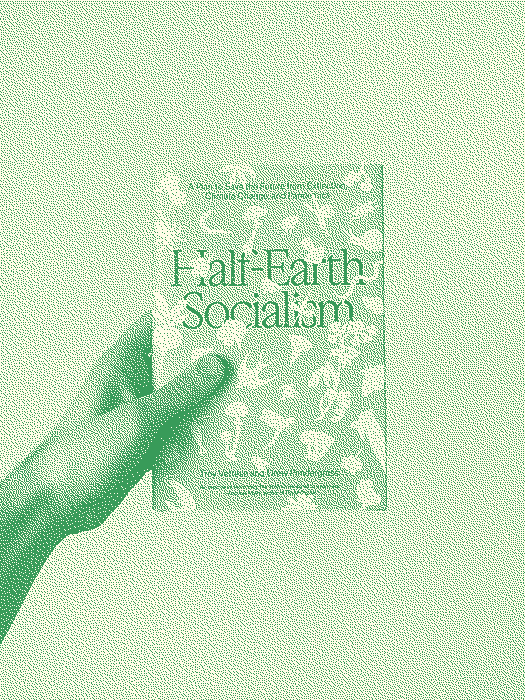 fotka obálky knihy Half Earth Socialism