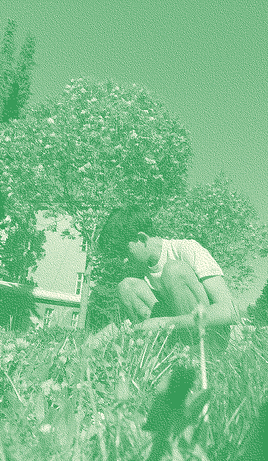 fotka me, jak trham rostliny